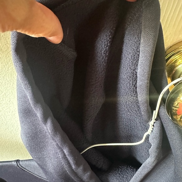 Eagles Navy Blue Hoodie size small excelkebt condition - Picture 3 of 4